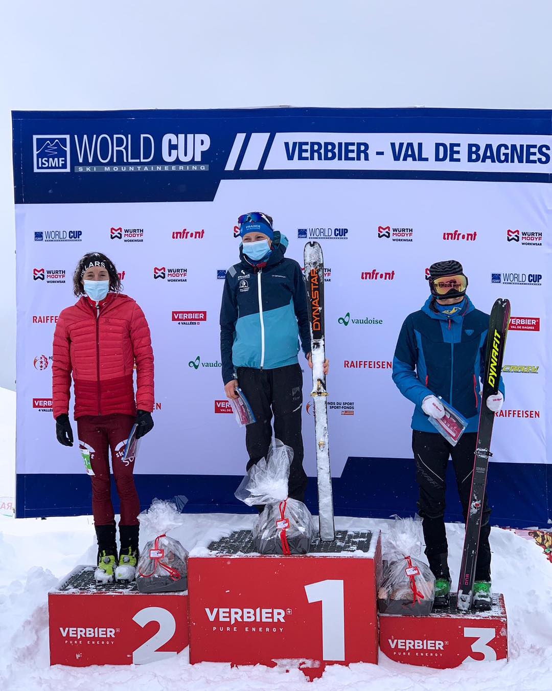 Ski alpinisme: Maude Mathys réussit son retour en Coupe du monde